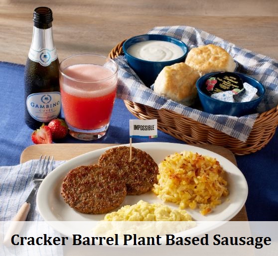 Cracker Barrel Plant Based Sausage