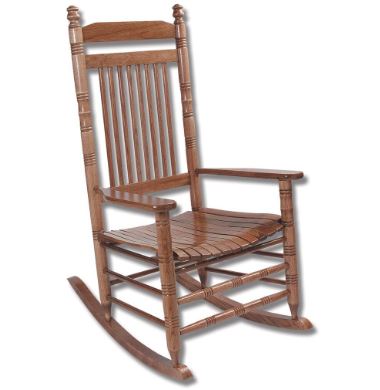 Hardwood Slat Rocking Chair - Fully Assembled