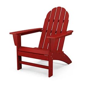 Polywood ® All-weather Heritage Traditional Adirondack Chair